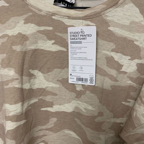 Athleta Studio to Street Print Sweatshirt - Picture 7 of 9